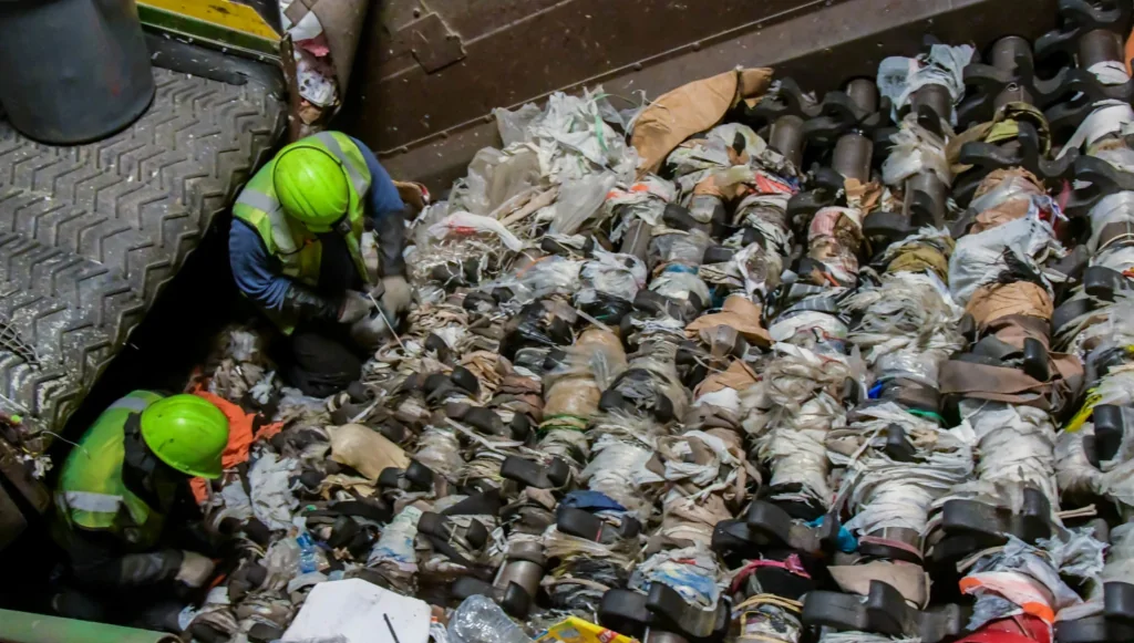 2S Rolloff Equipment to recycle waste