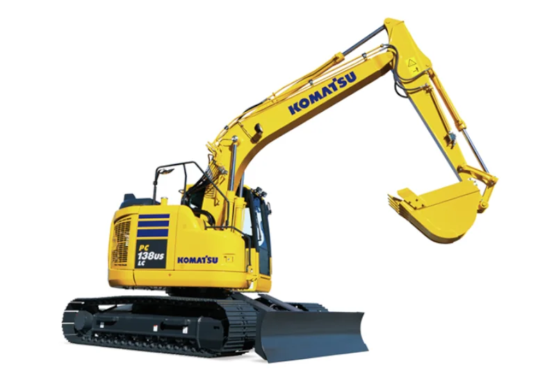 Excavator Rentals Komatsu PC138 heavy equipment