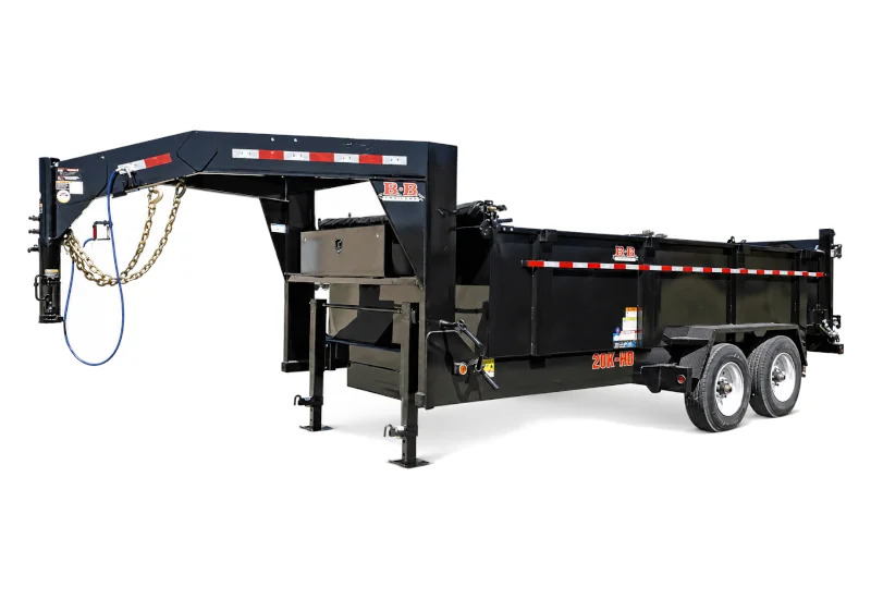Trailer Rentals - Behnke Gooseneck Dump Trailer