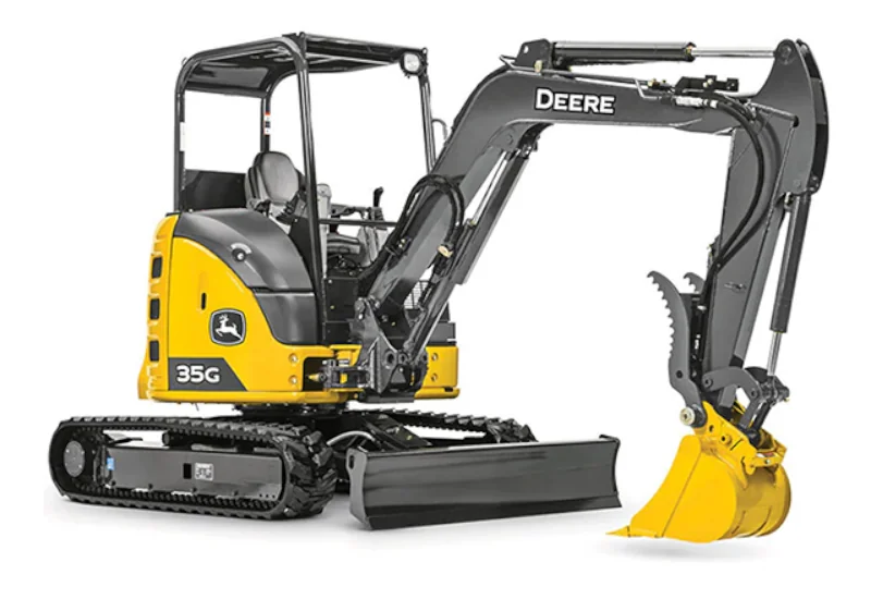Mini Excavator Rental - John Deere 35G
