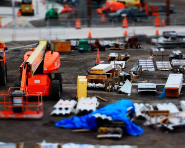 rolloff equipment rentals for temporary work sites